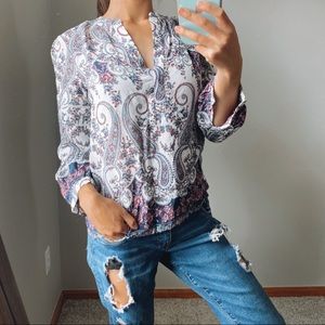 NWT Lucky Brand blouse, XS